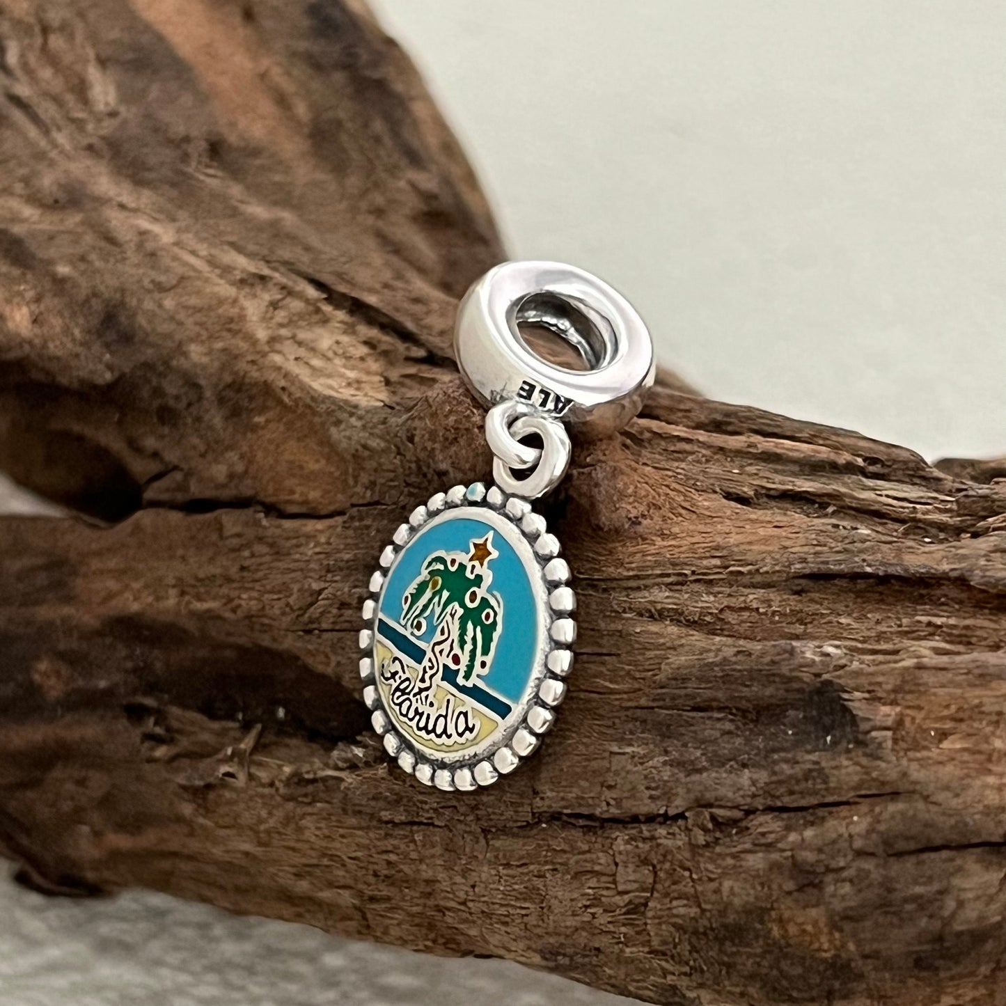 Florida Beach Exclusive Dangle Charm Pendant for Pandora Bracelet