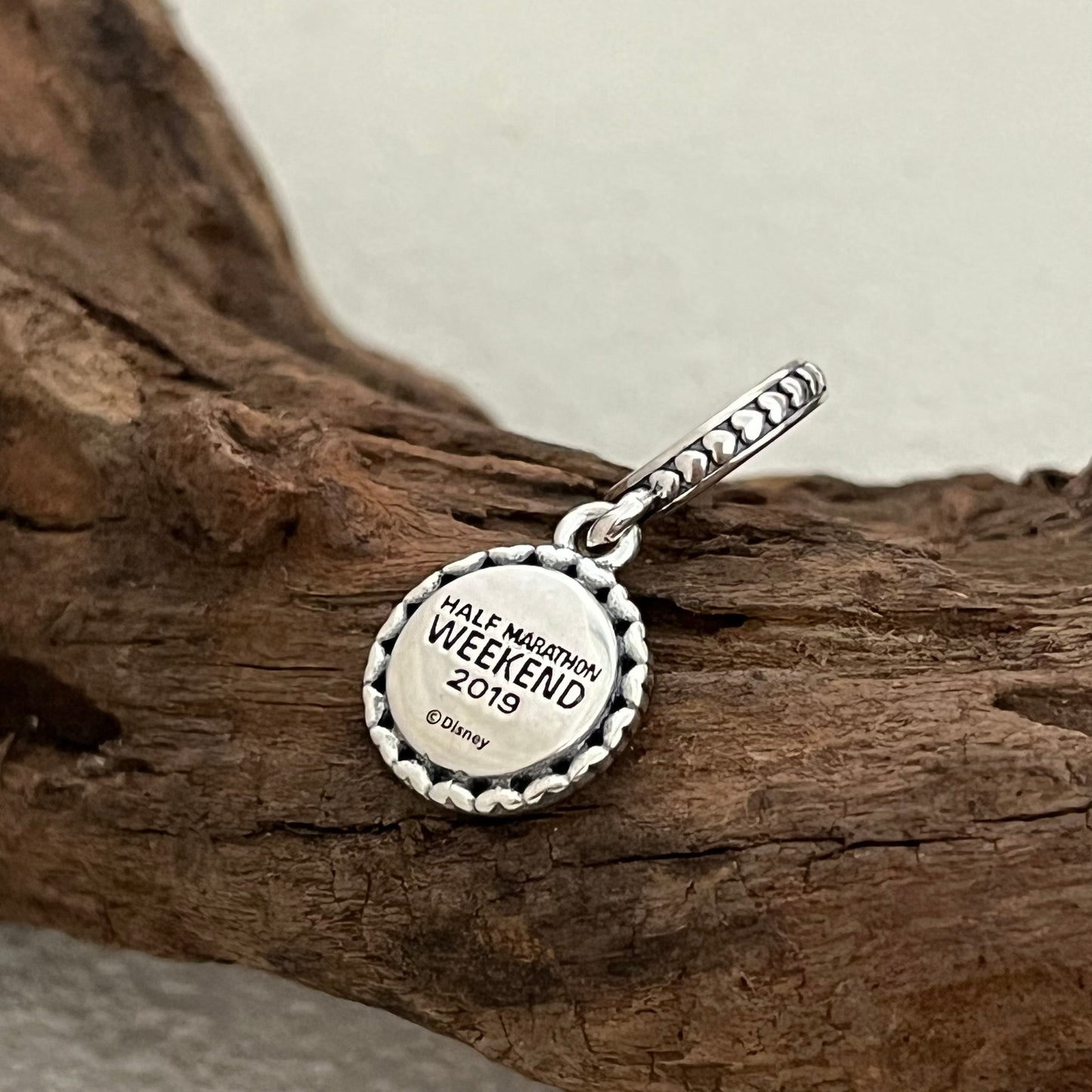 2019Disney Half Marathon Weekend Exclusive Dangle Charm Pendant for Pandora Bracelet