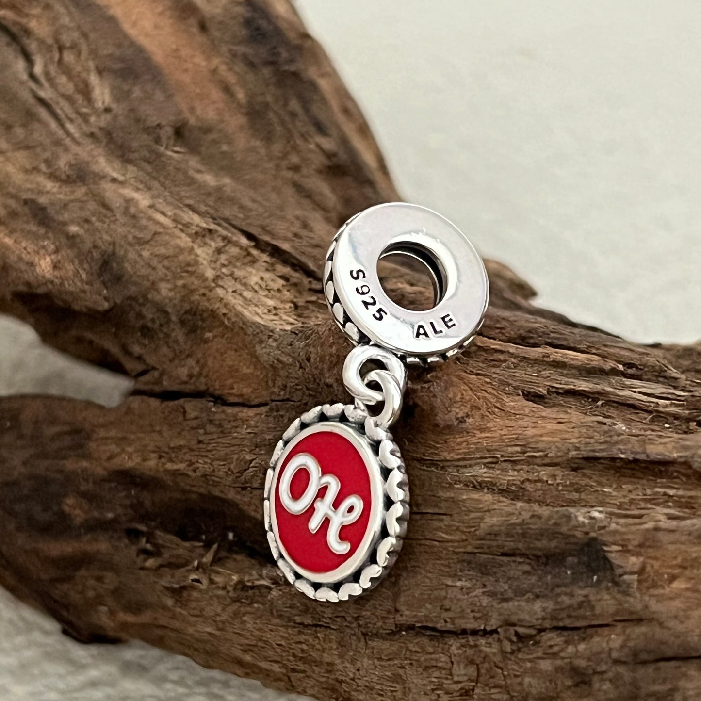 Ohio Exclusive Dangle Charm Pendant for Pandora Bracelet