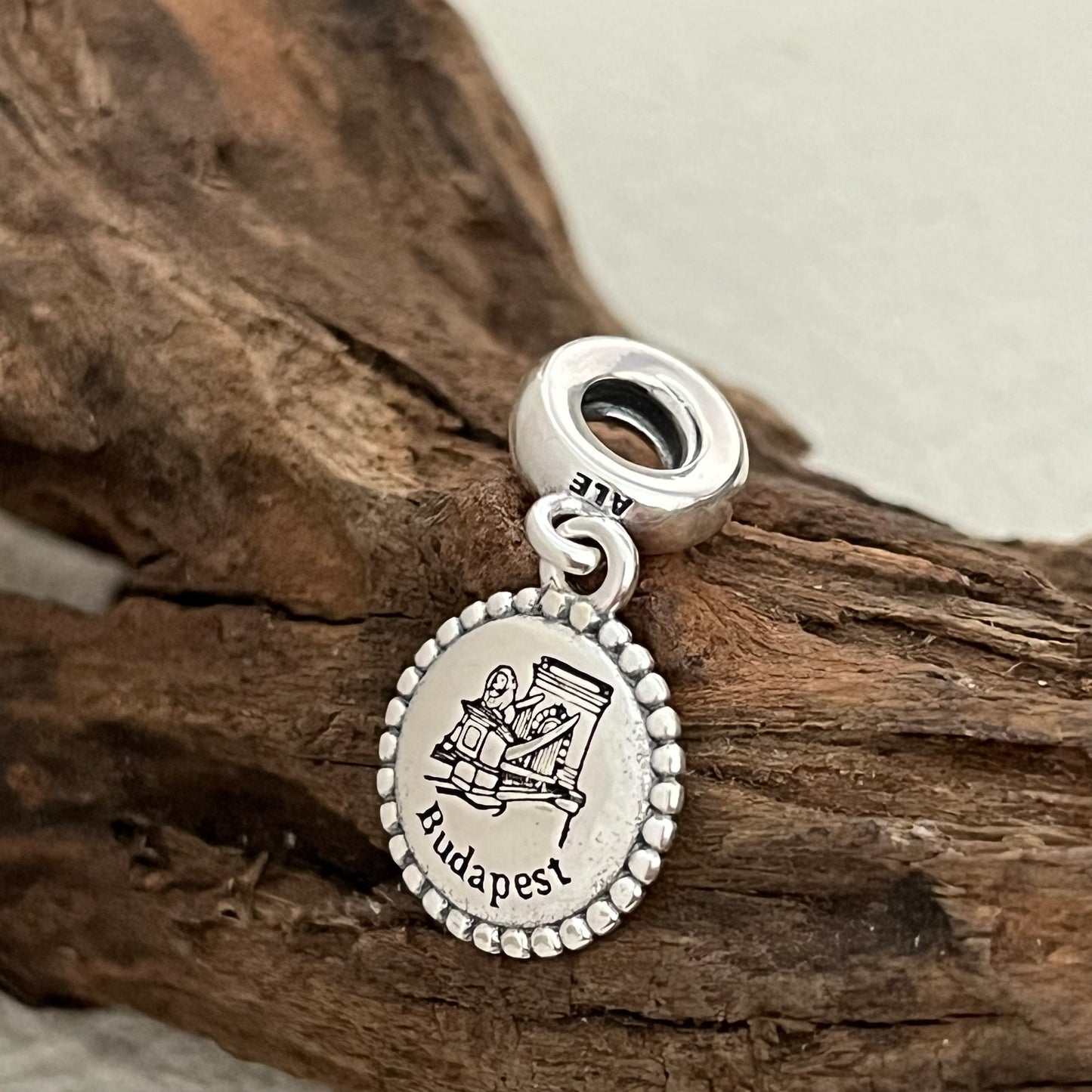 Budapest Exclusive Dangle Charm Pendant for Pandora Bracelet