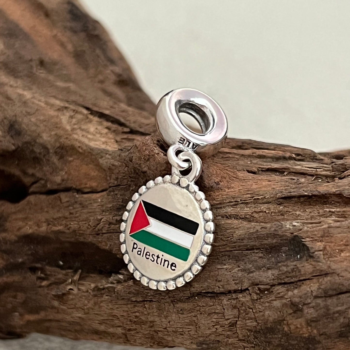 Palestine Flag Exclusive Dangle Charm Pendant for Pandora Bracelet