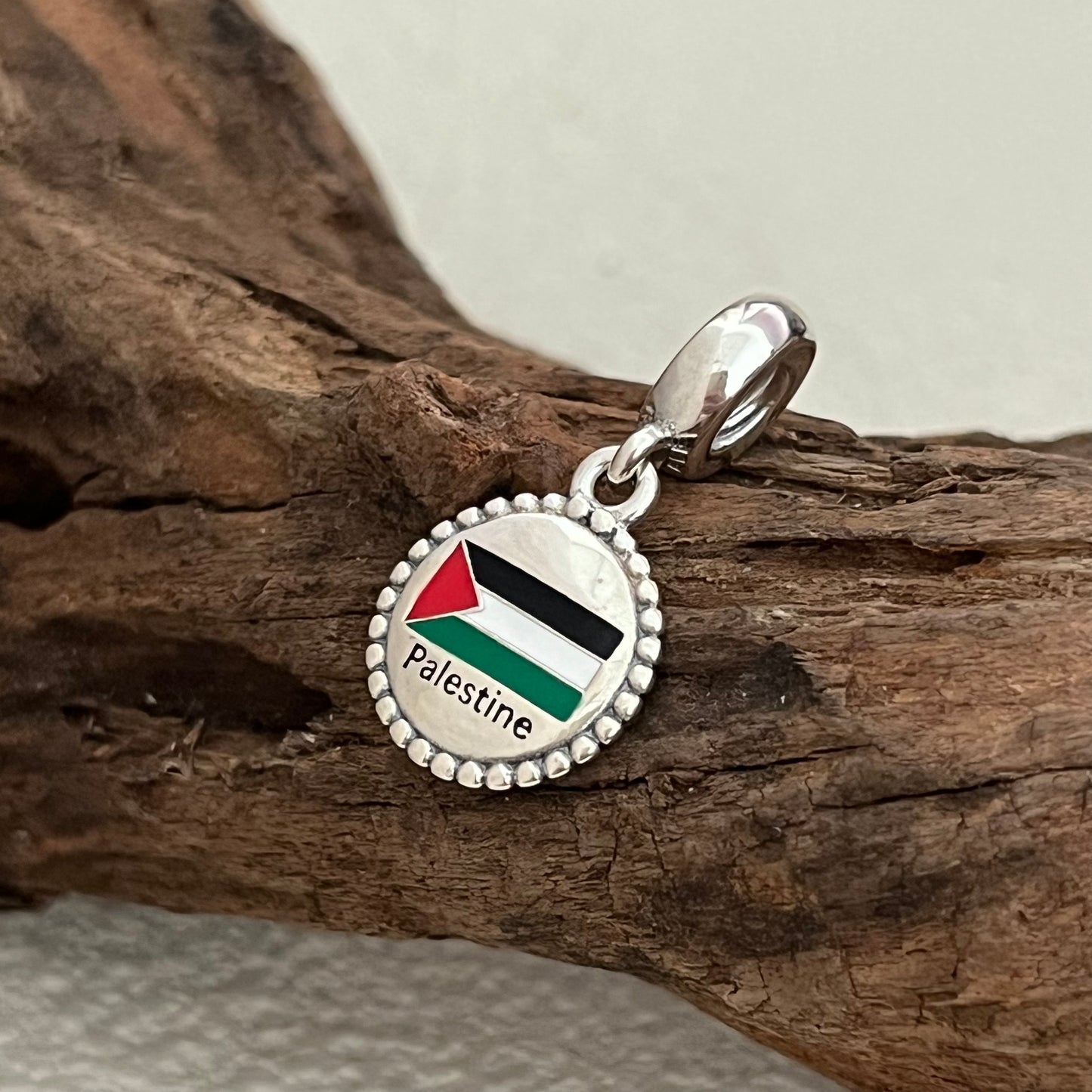 Palestine Flag Exclusive Dangle Charm Pendant for Pandora Bracelet