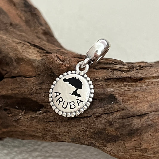 Aruba Exclusive Dangle Charm Pendant for Pandora Bracelet