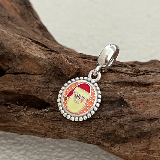 Santa Christmas Exclusive Dangle Charm Pendant for Pandora Bracelet