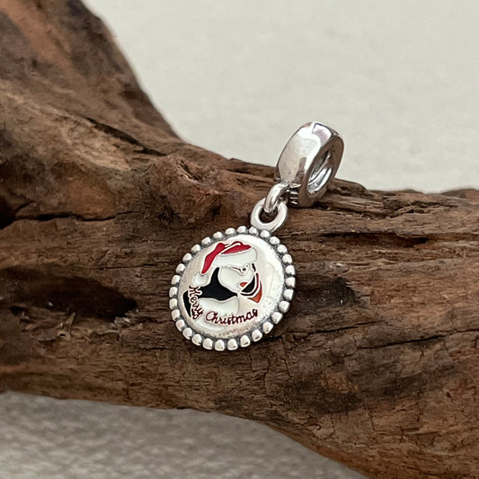Merry Christmas Exclusive Dangle Charm Pendant for Pandora Bracelet