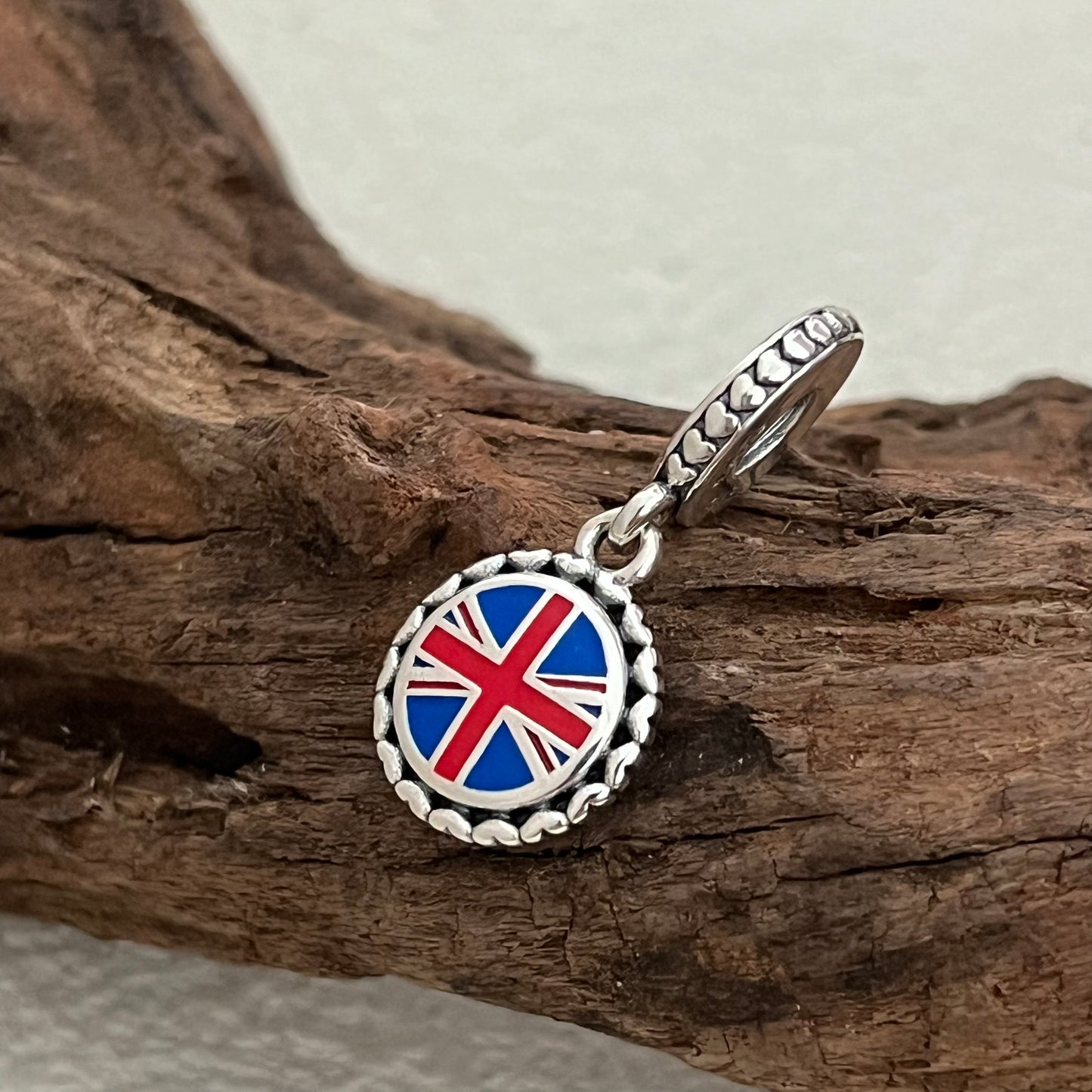 England Flag Exclusive Dangle Charm Pendant for Pandora Bracelet