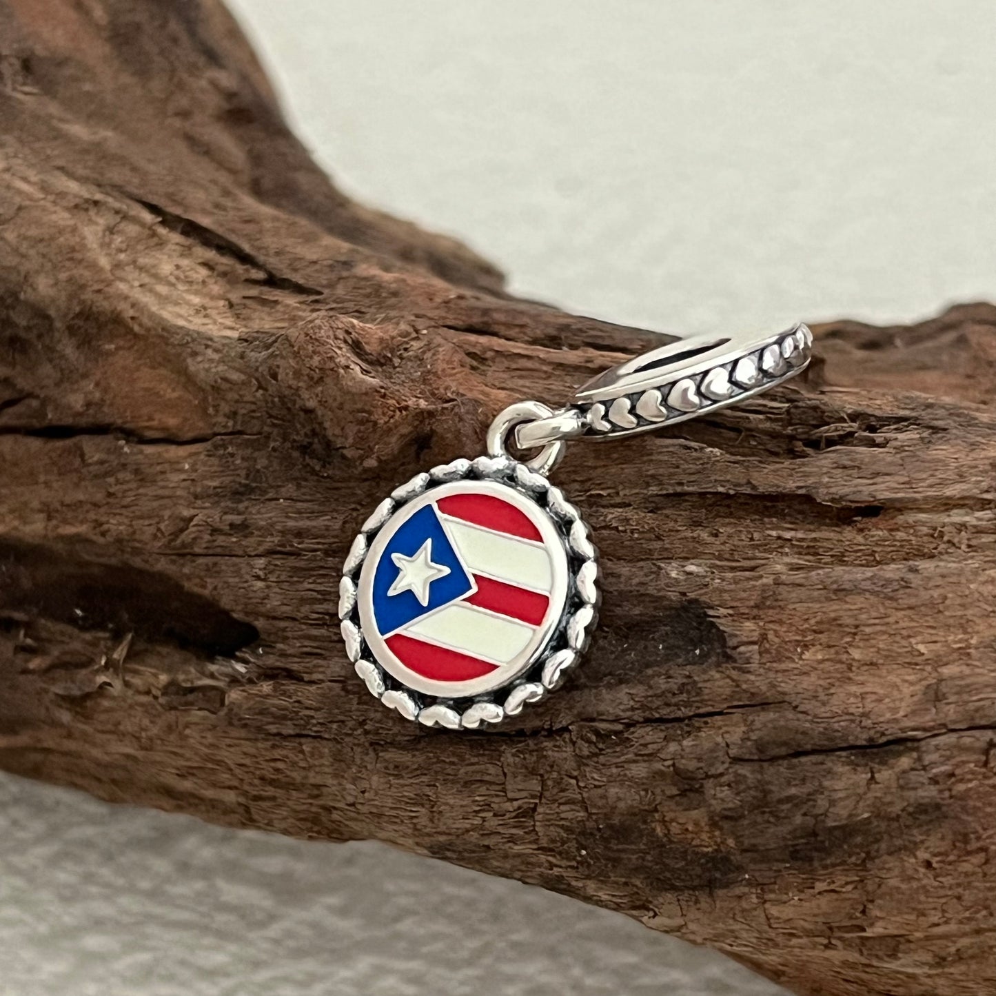 Old San Juan Puerto Rico Exclusive Dangle Charm Pendant for Pandora Bracelet