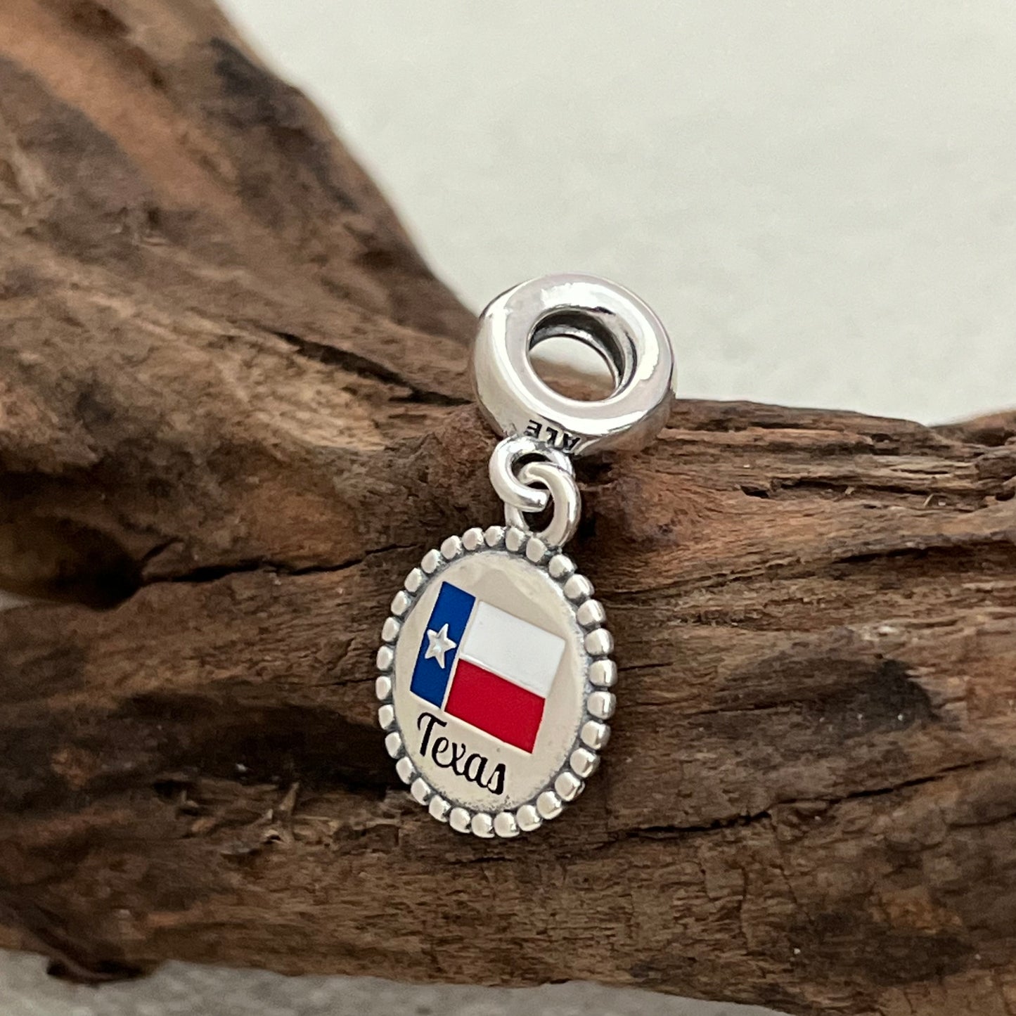 Texas Flag Exclusive Dangle Charm Pendant for Pandora Bracelet