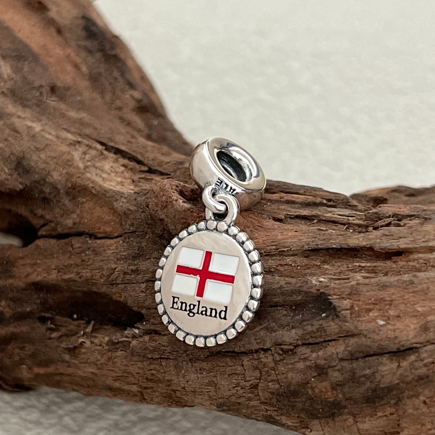 England Flag Exclusive Dangle Charm Pendant for Pandora Bracelet