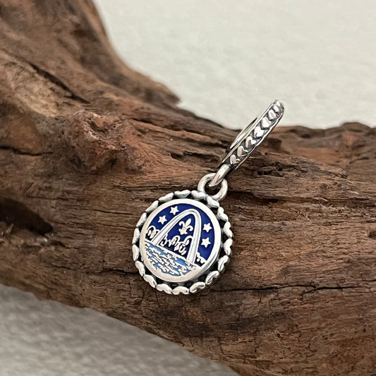 Saint Louis Gateway Arch Exclusive Dangle Charm Pendant for Pandora Bracelet S925 Silver