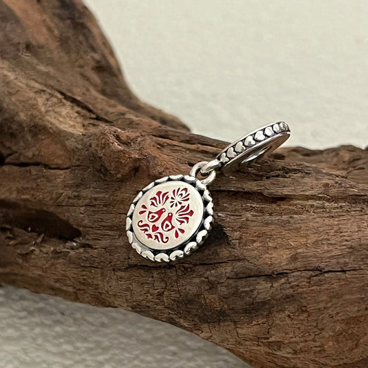 Hungry Exclusive Dangle Charm Pendant for Pandora Bracelet S925 Silver