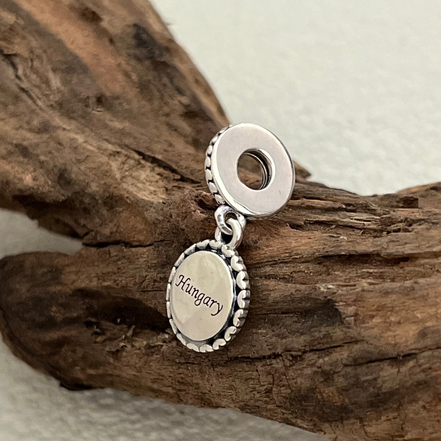 Hungry Exclusive Dangle Charm Pendant for Pandora Bracelet S925 Silver