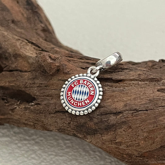 FC Bayern München Exclusive Dangle Charm Pendant for Pandora Bracelet S925 Silver
