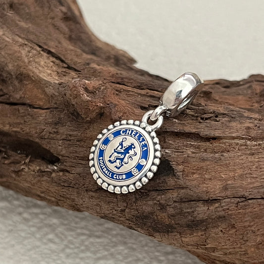 Chelsea F.C. Exclusive Dangle Charm Pendant for Pandora Bracelet S925 Silver