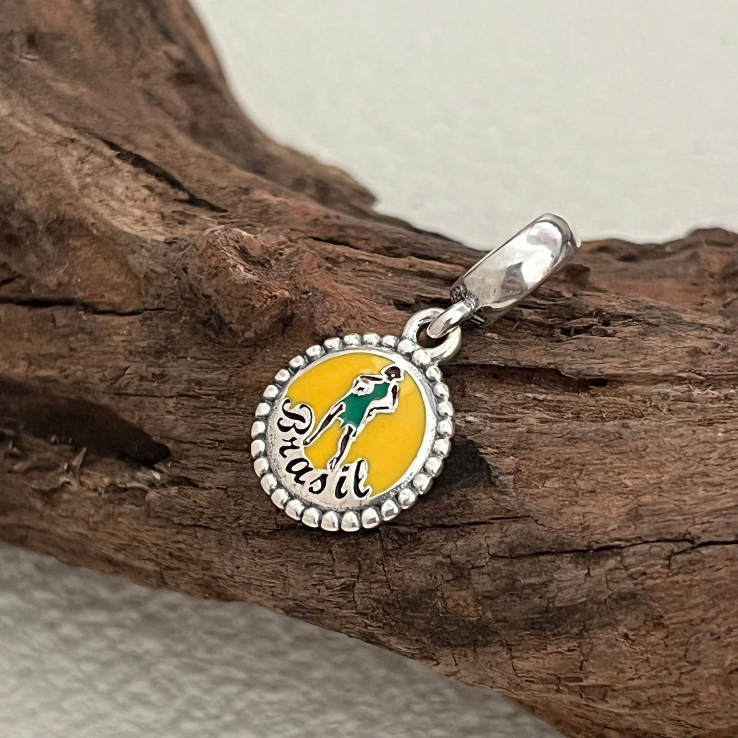 Brazil Dancer Exclusive Dangle Charm Pendant for Pandora Bracelet S925 Silver