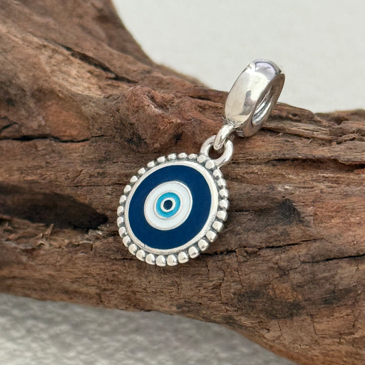 Evil Eye Exclusive Dangle Charm Pendant for Pandora Bracelet S925 Silver