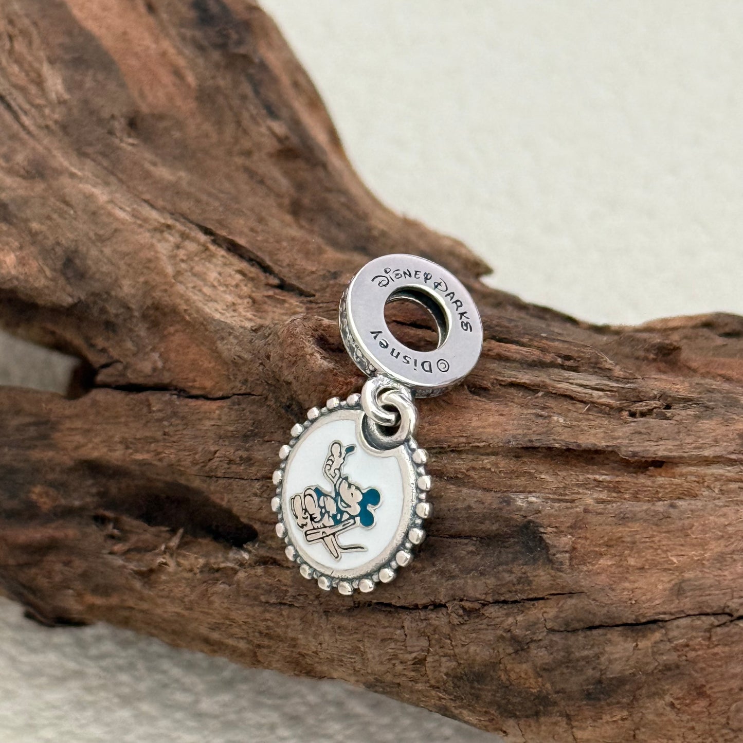 Mickey Mouse Vacation Club Member Exclusive Dangle Charm Pendant for Pandora Bracelet S925 Silver