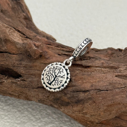 Love Grandma Family Tree Exclusive Dangle Charm Pendant for Pandora Bracelet S925 Silver