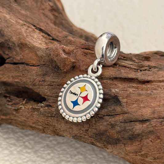 Pittsburgh steelers Exclusive Dangle Charm Pendant for Pandora Bracelet S925 Silver