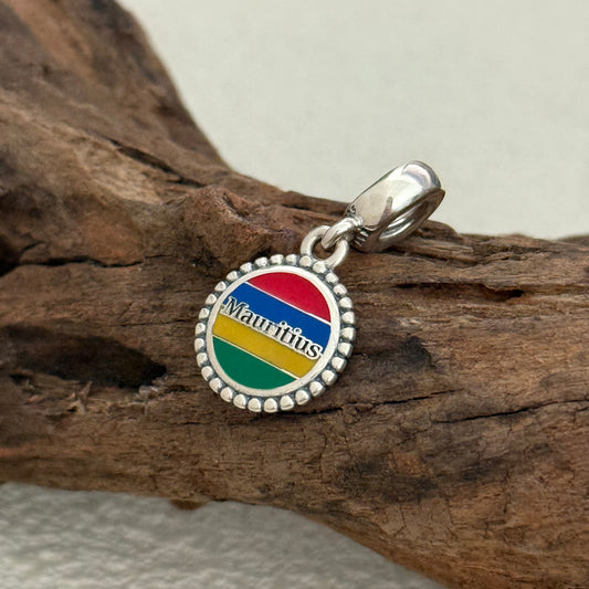 Mauritius Exclusive Dangle Charm Pendant for Pandora Bracelet