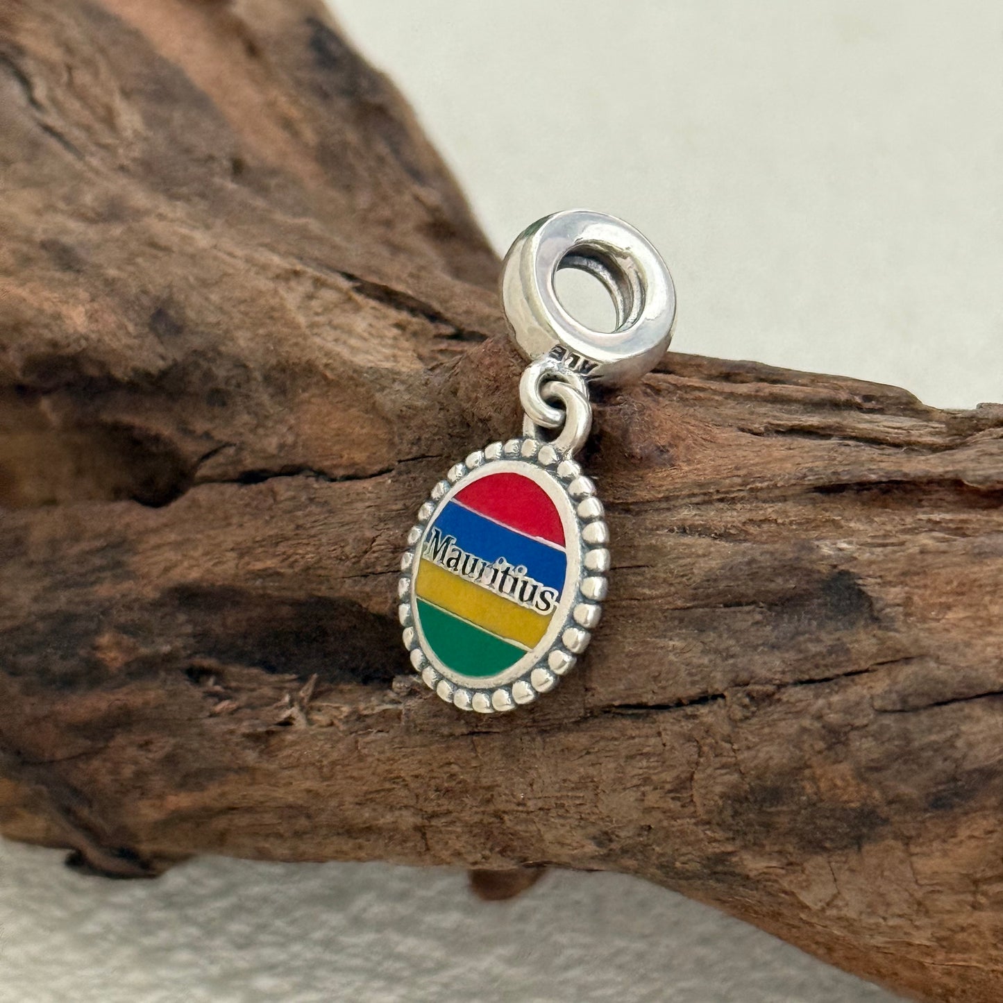 Mauritius Exclusive Dangle Charm Pendant for Pandora Bracelet