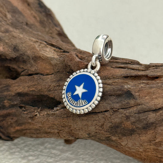 Somalia Exclusive Dangle Charm Pendant for Pandora Bracelet