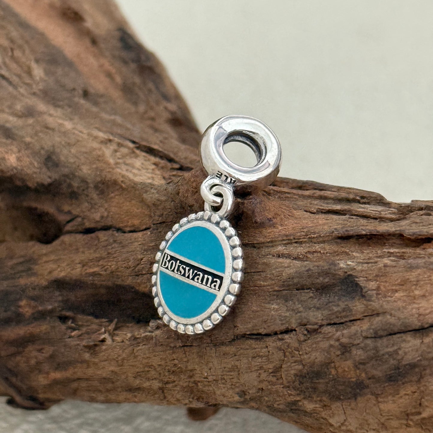 Botswana Exclusive Dangle Charm Pendant for Pandora Bracelet