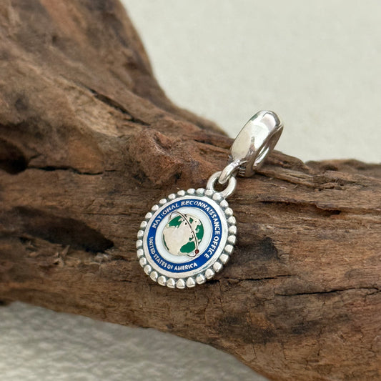 National Reconnaissance office Exclusive Dangle Charm Pendant for Pandora Bracelet