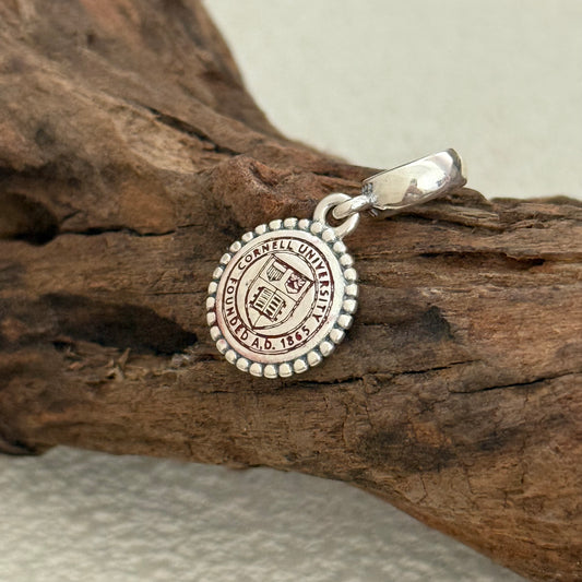 Cornell University Exclusive Dangle Charm Pendant for Pandora Bracelet