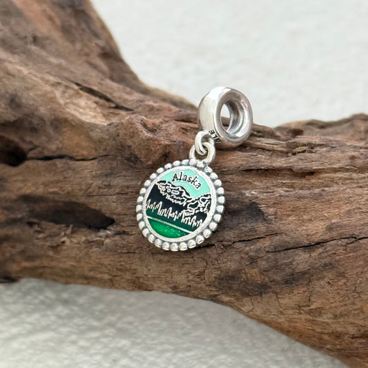 Alaska Exclusive Dangle Charm Pendant for Pandora Bracelet