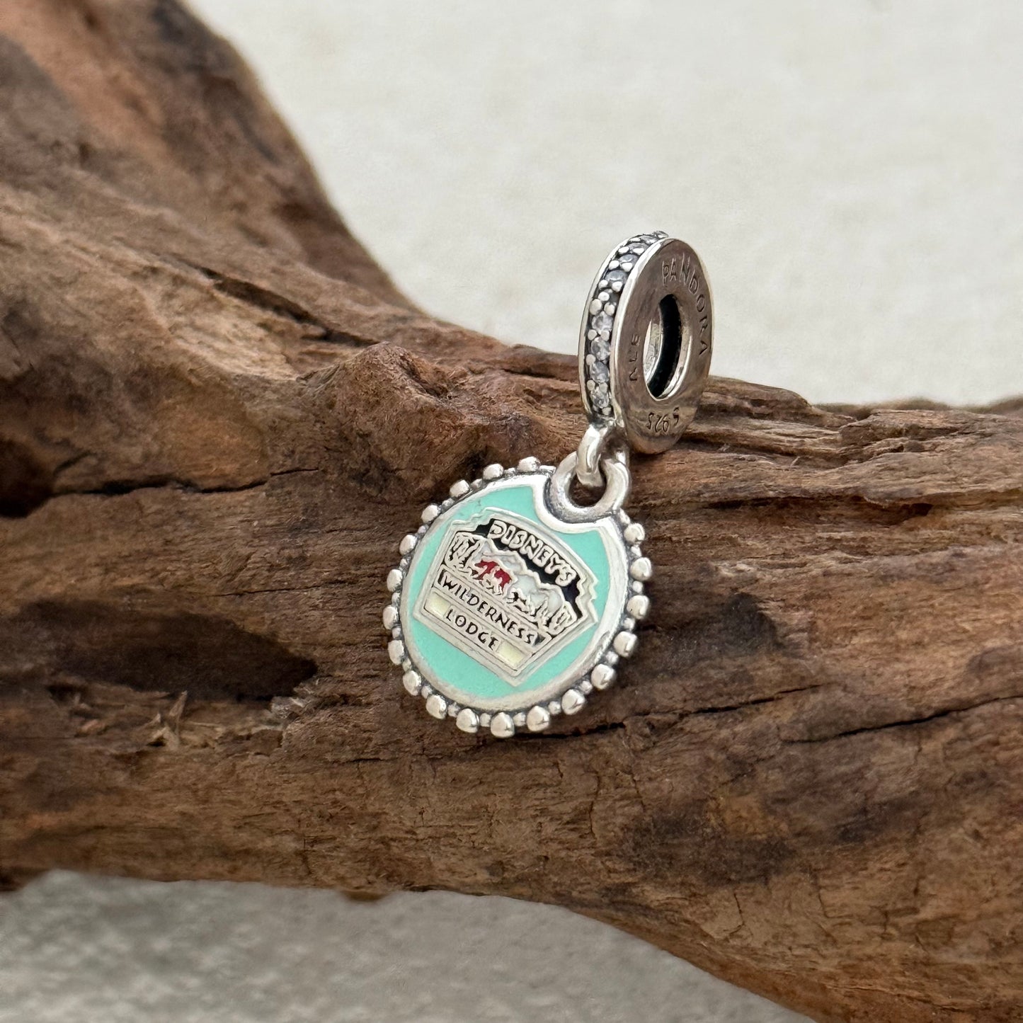 Mickey Disney's Wilderness Lodge Exclusive Dangle Charm Pendant for Pandora Bracelet