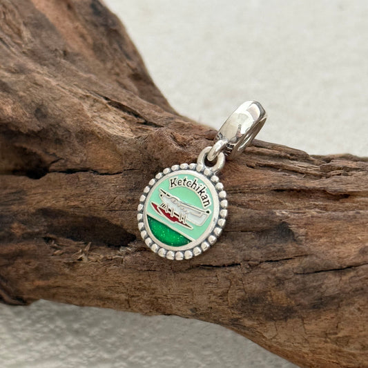 Ketchikan Alaska Exclusive Dangle Charm Pendant for Pandora Bracelet