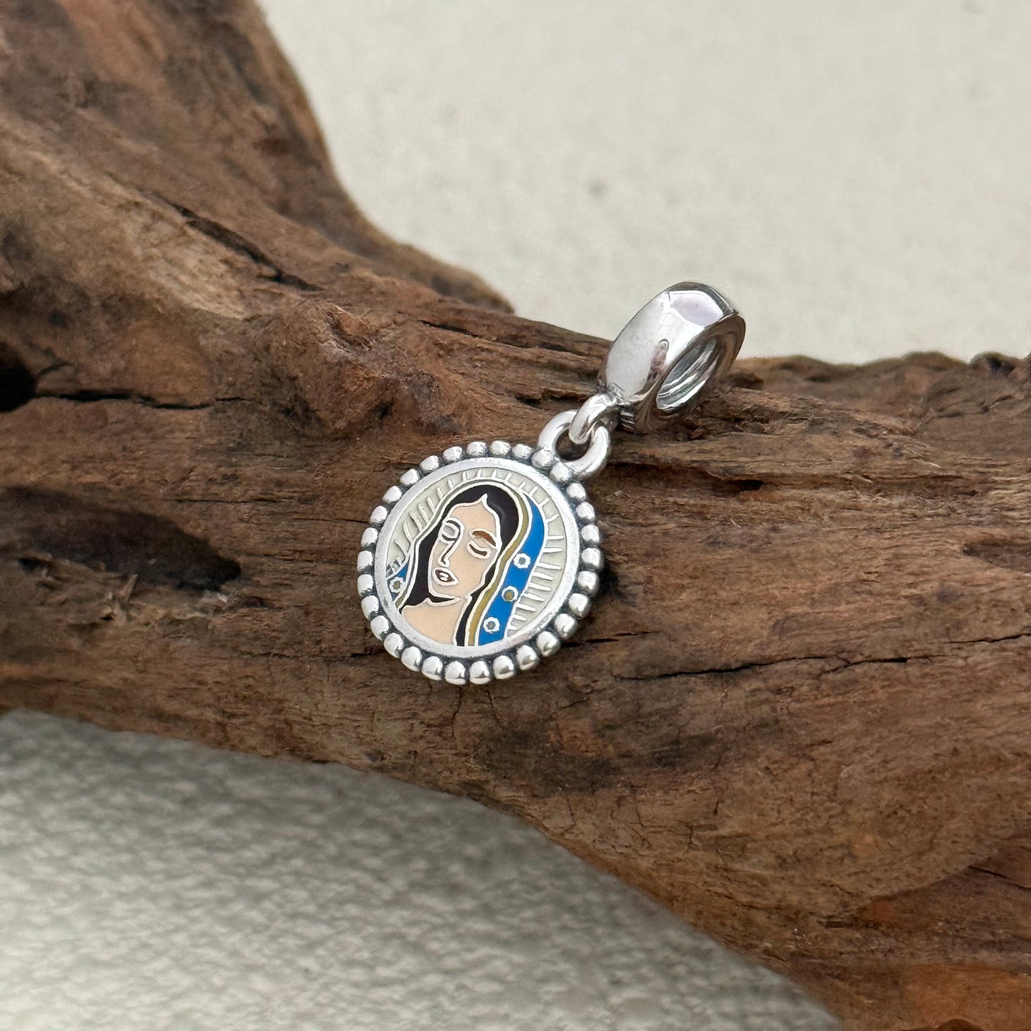 Guadalupe Mexico Exclusive Dangle Charm Pendant for Pandora Bracelet