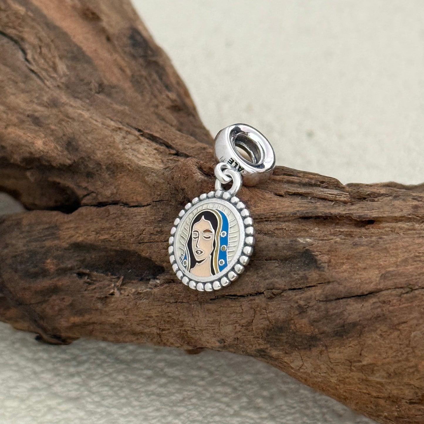 Guadalupe Mexico Exclusive Dangle Charm Pendant for Pandora Bracelet