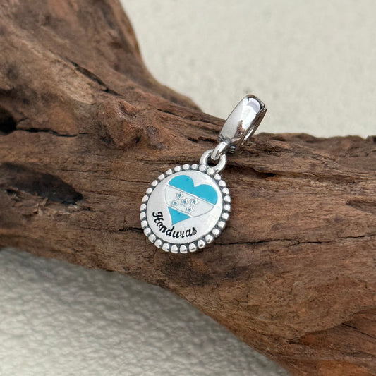 Honduras Exclusive Dangle Charm Pendant for Pandora Bracelet