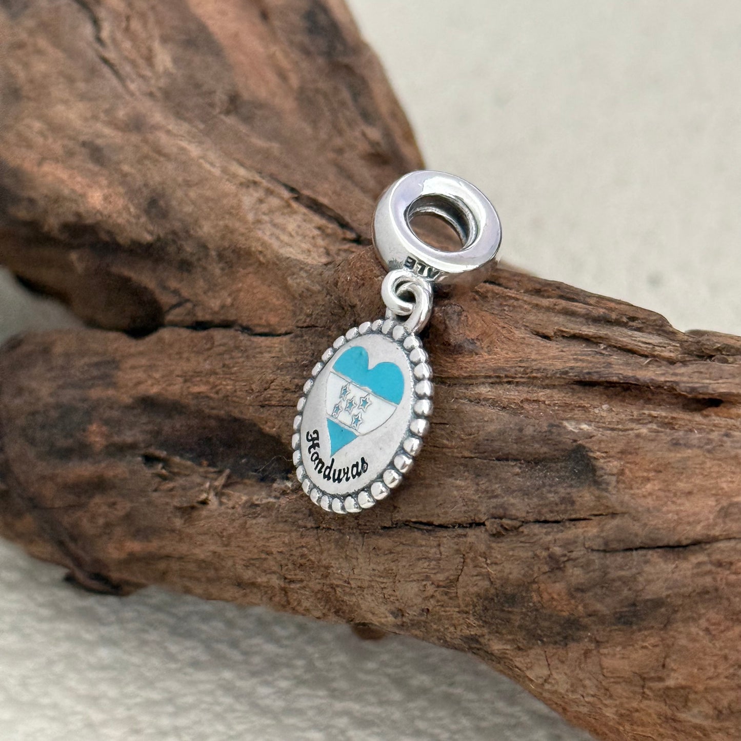 Honduras Exclusive Dangle Charm Pendant for Pandora Bracelet