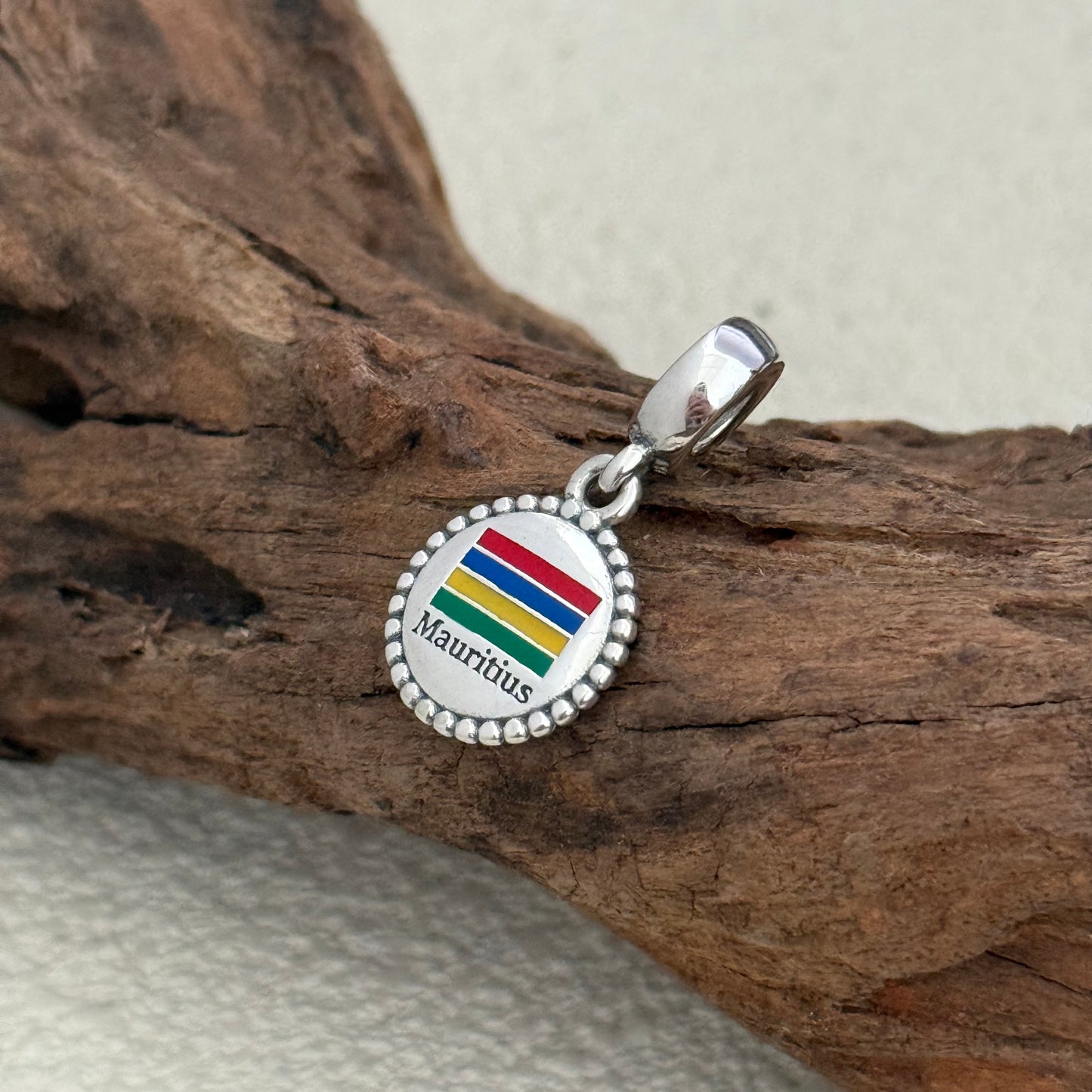 Mauritius Exclusive Dangle Charm Pendant for Pandora Bracelet