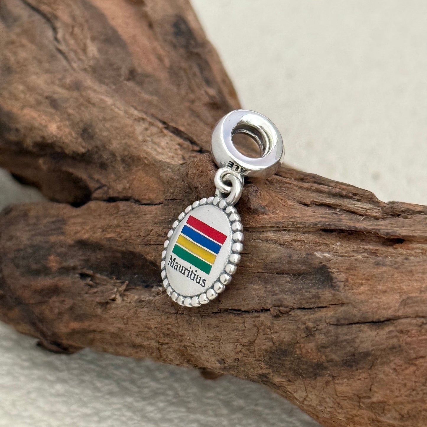 Mauritius Exclusive Dangle Charm Pendant for Pandora Bracelet