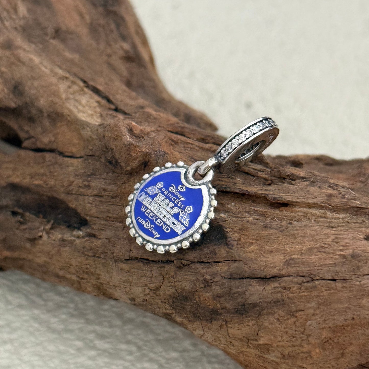 2025 Princess Half Marathon Weekend Run Disney Exclusive Dangle Charm Pendant for Pandora Bracelet