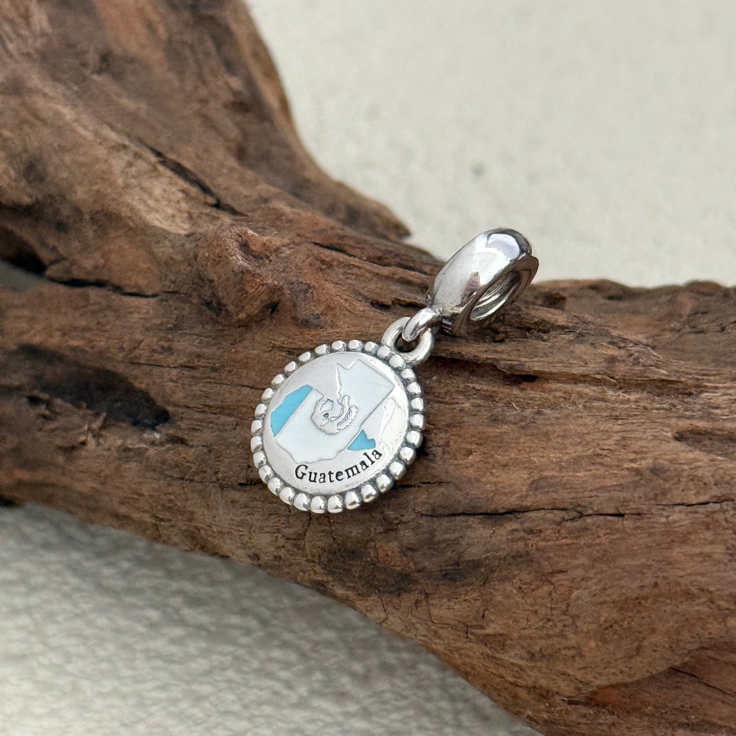 Guatemala Exclusive Dangle Charm Pendant for Pandora Bracelet