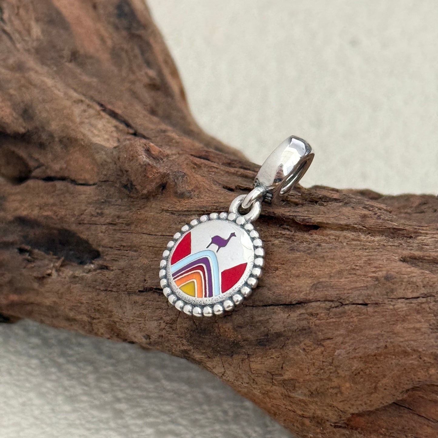 Peru Llama Exclusive Dangle Charm Pendant for Pandora Bracelet