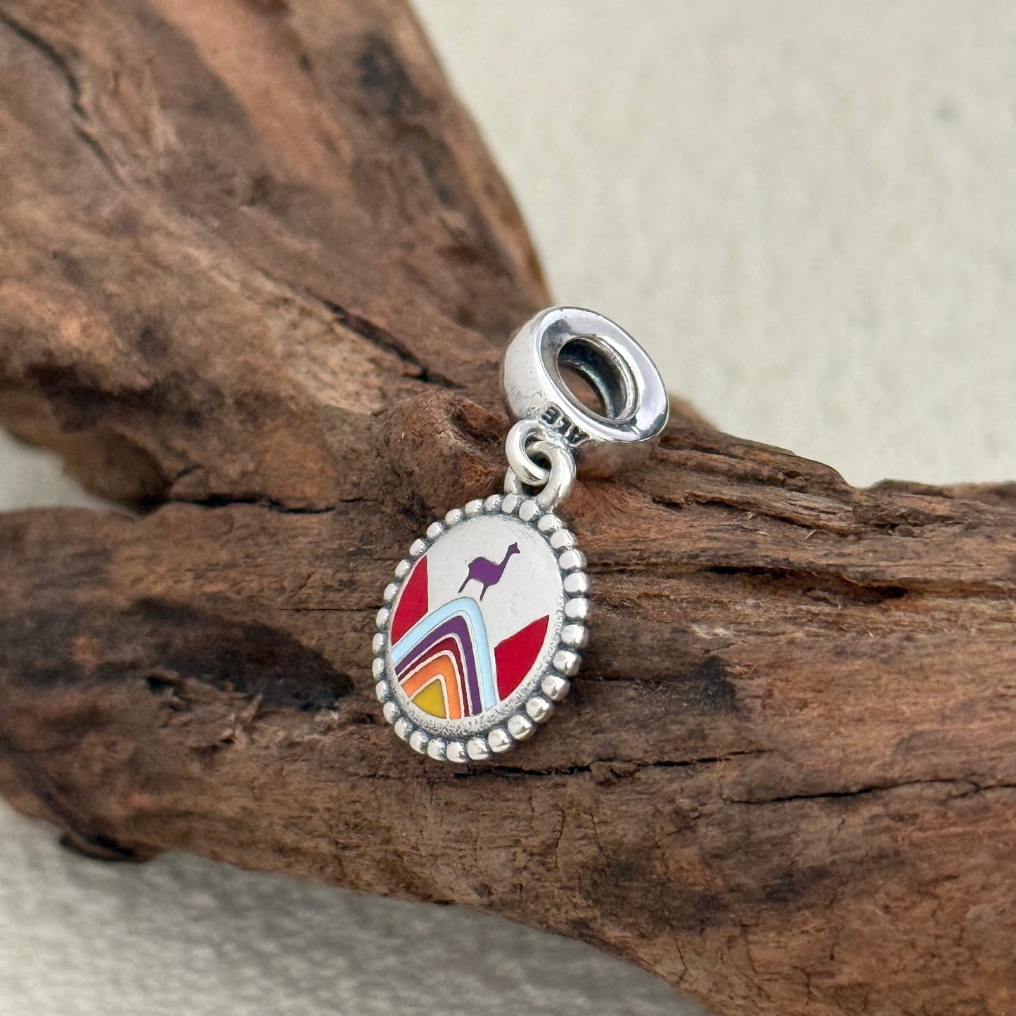 Peru Llama Exclusive Dangle Charm Pendant for Pandora Bracelet