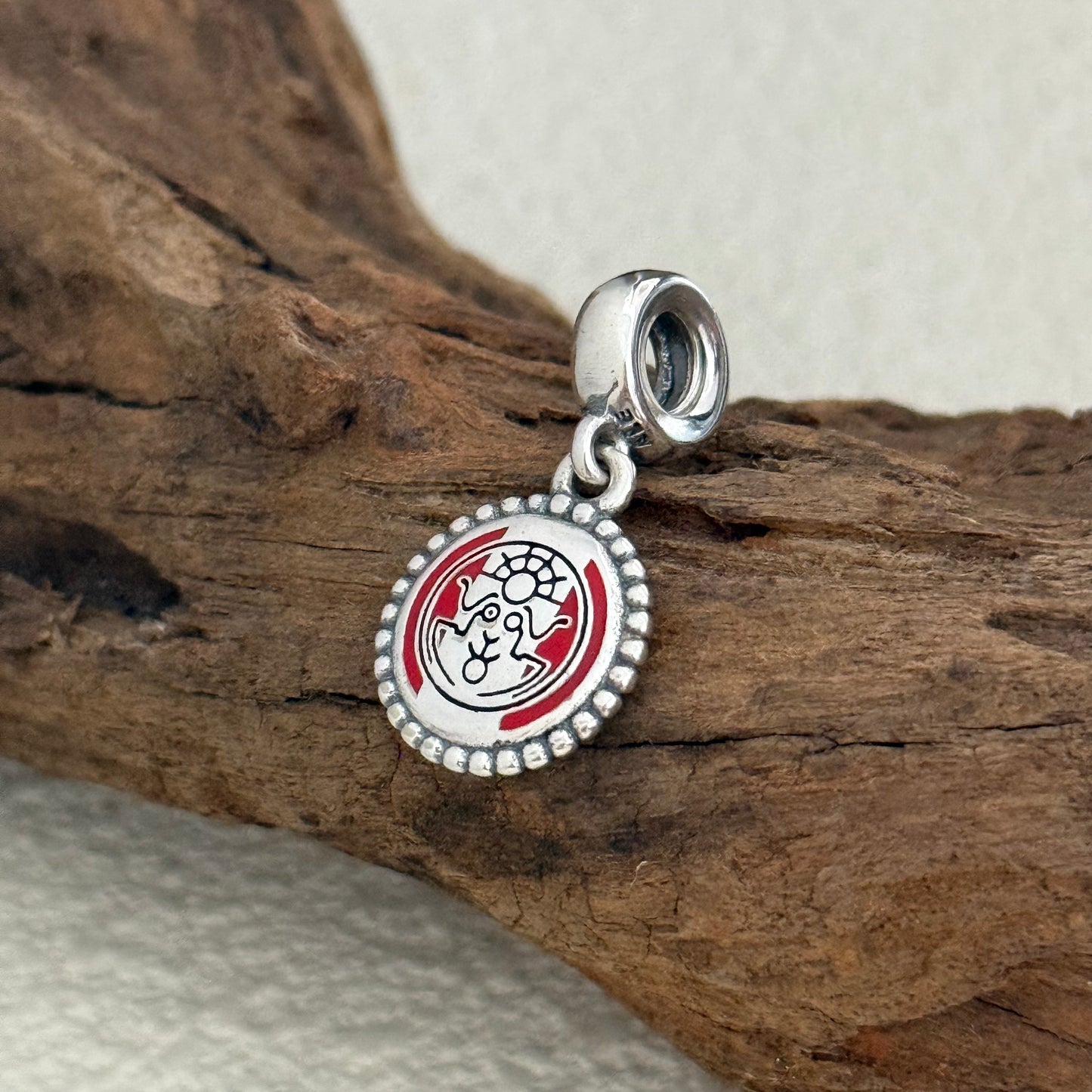 Engraving Pachamama Peru Exclusive Dangle Charm for Pandora Bracelet