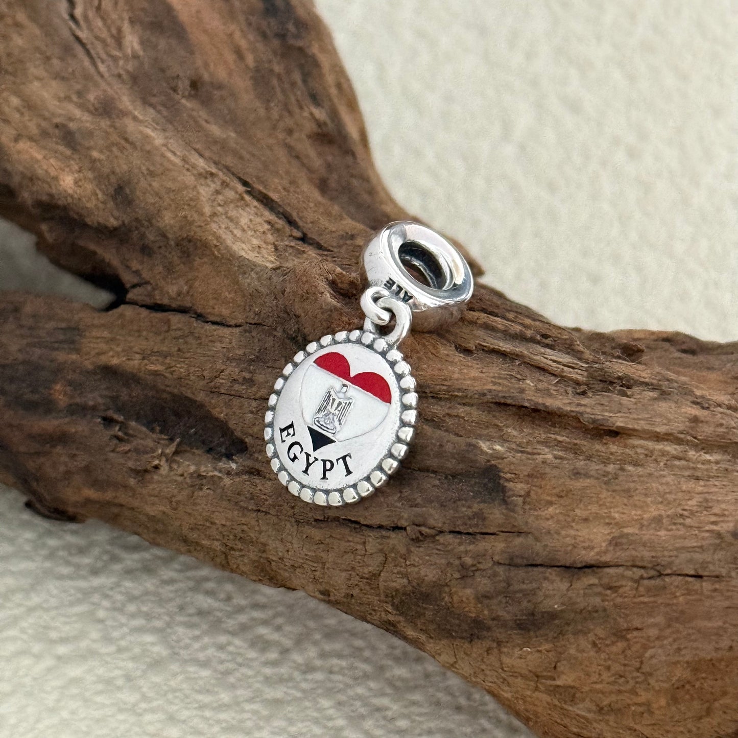 Egypt Heart Exclusive Dangle Charm for Pandora Bracelet