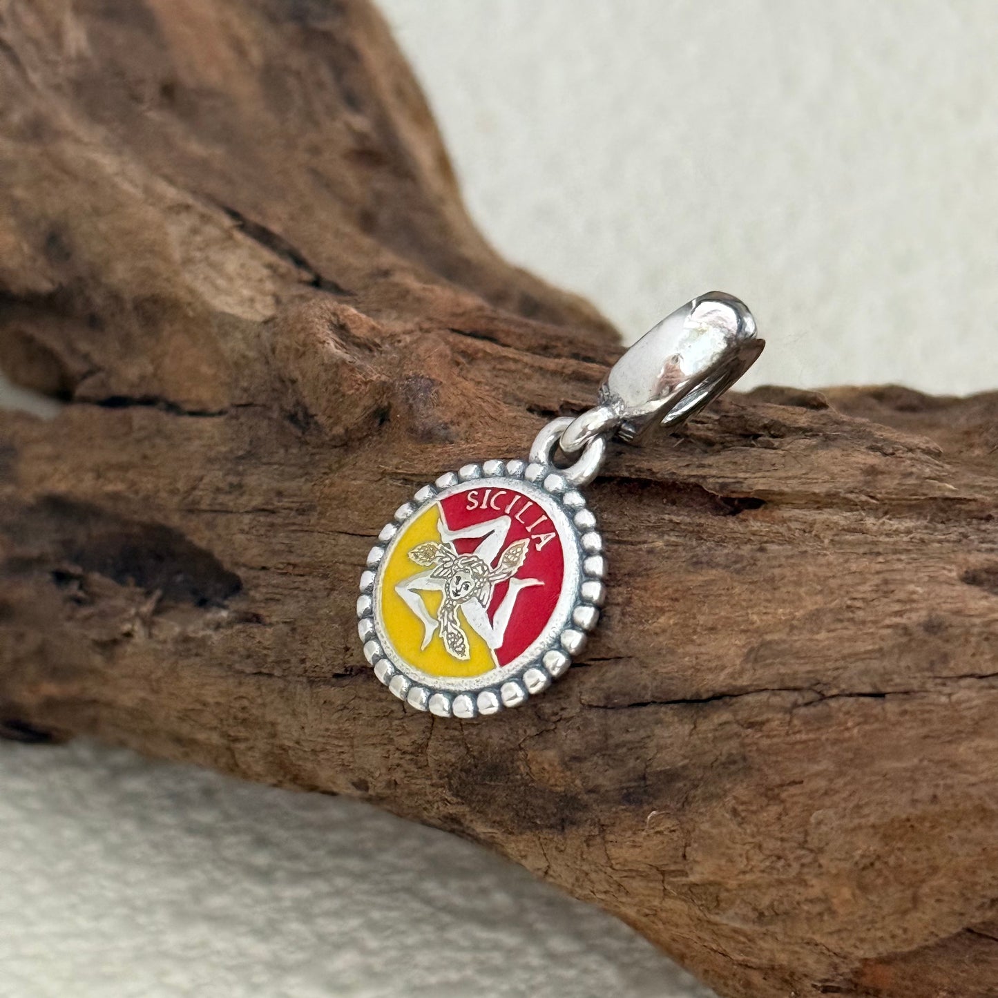 Sicilia Travel Exclusive Dangle Charm for Pandora Bracelet