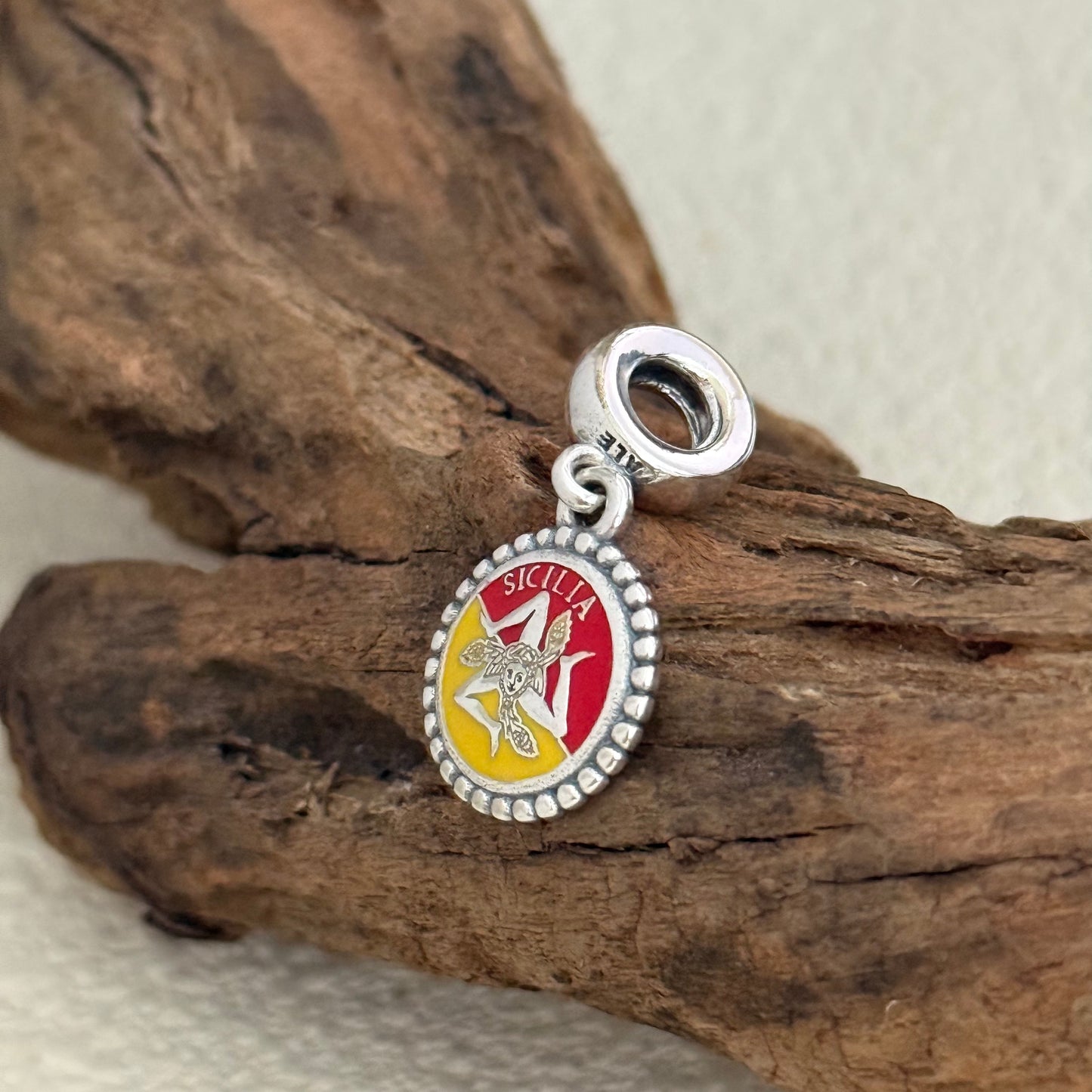 Sicilia Travel Exclusive Dangle Charm for Pandora Bracelet