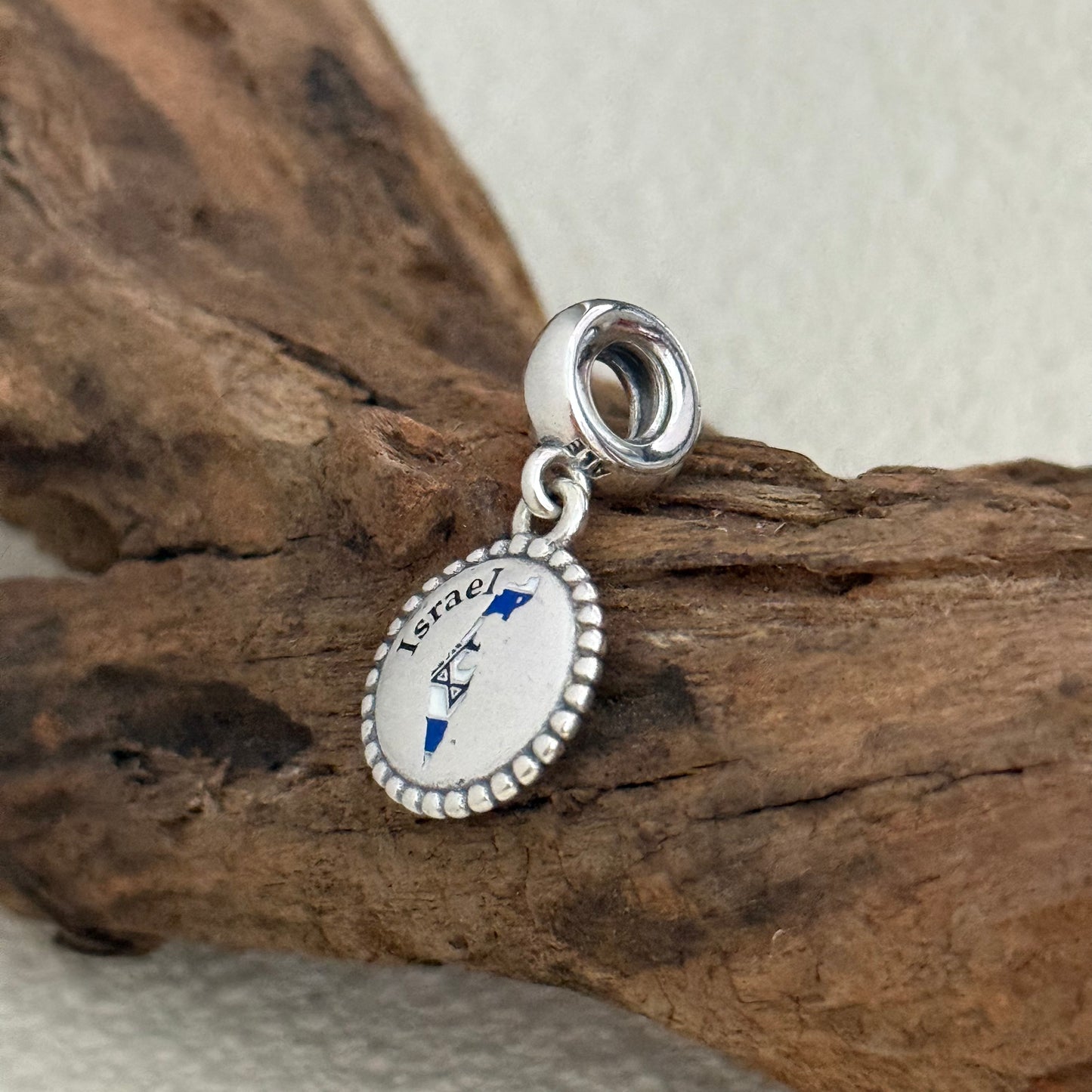 Israel Map Exclusive Dangle Charm for Pandora Bracelet