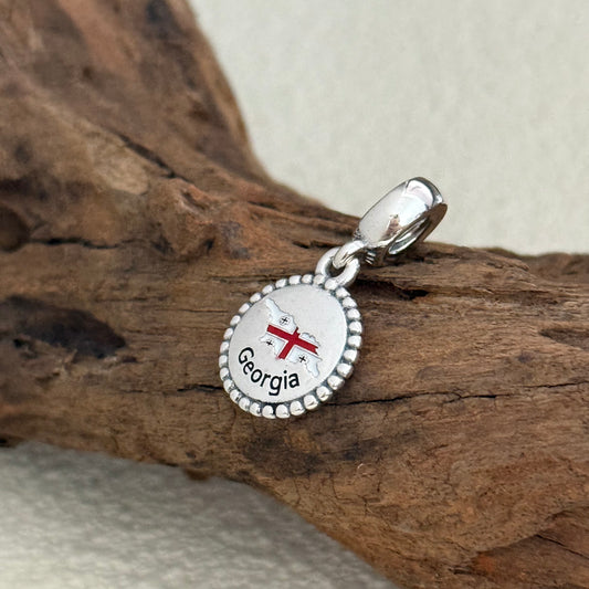Georgia Map Exclusive Dangle Charm for Pandora Bracelet