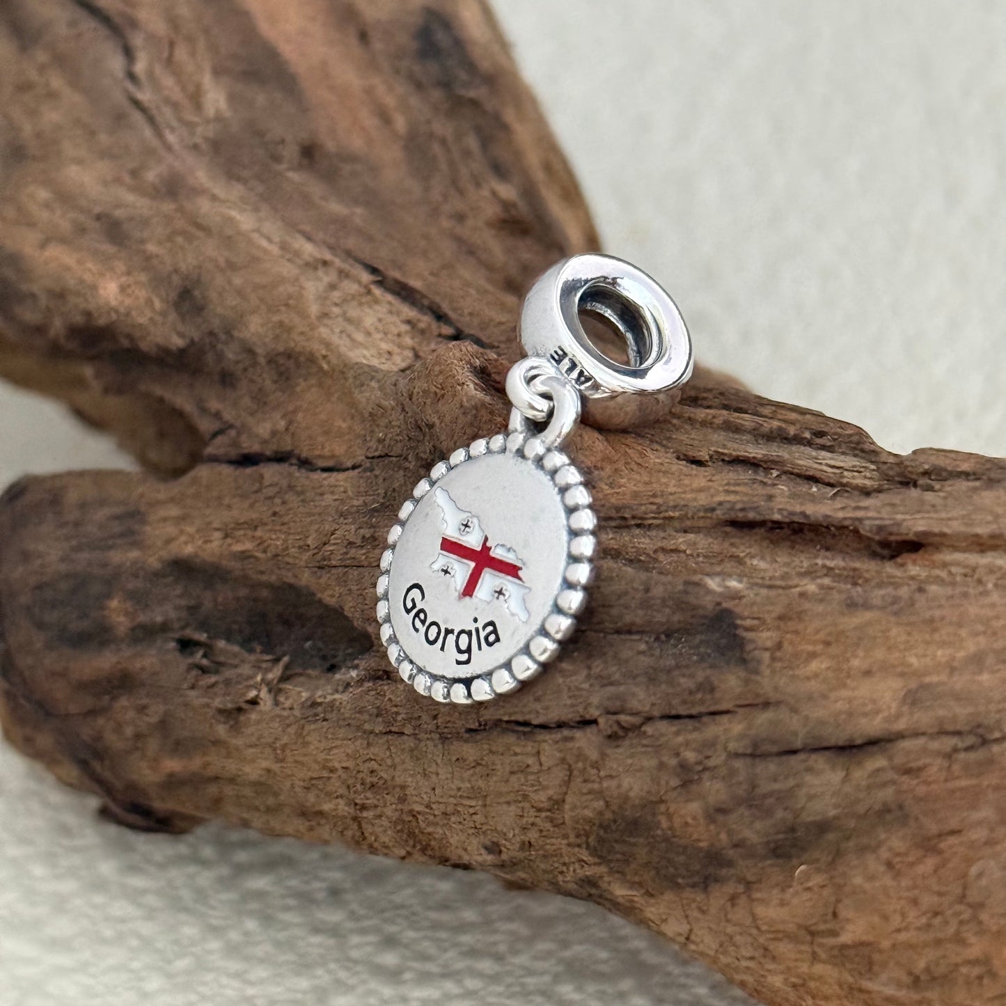 Georgia Map Exclusive Dangle Charm for Pandora Bracelet