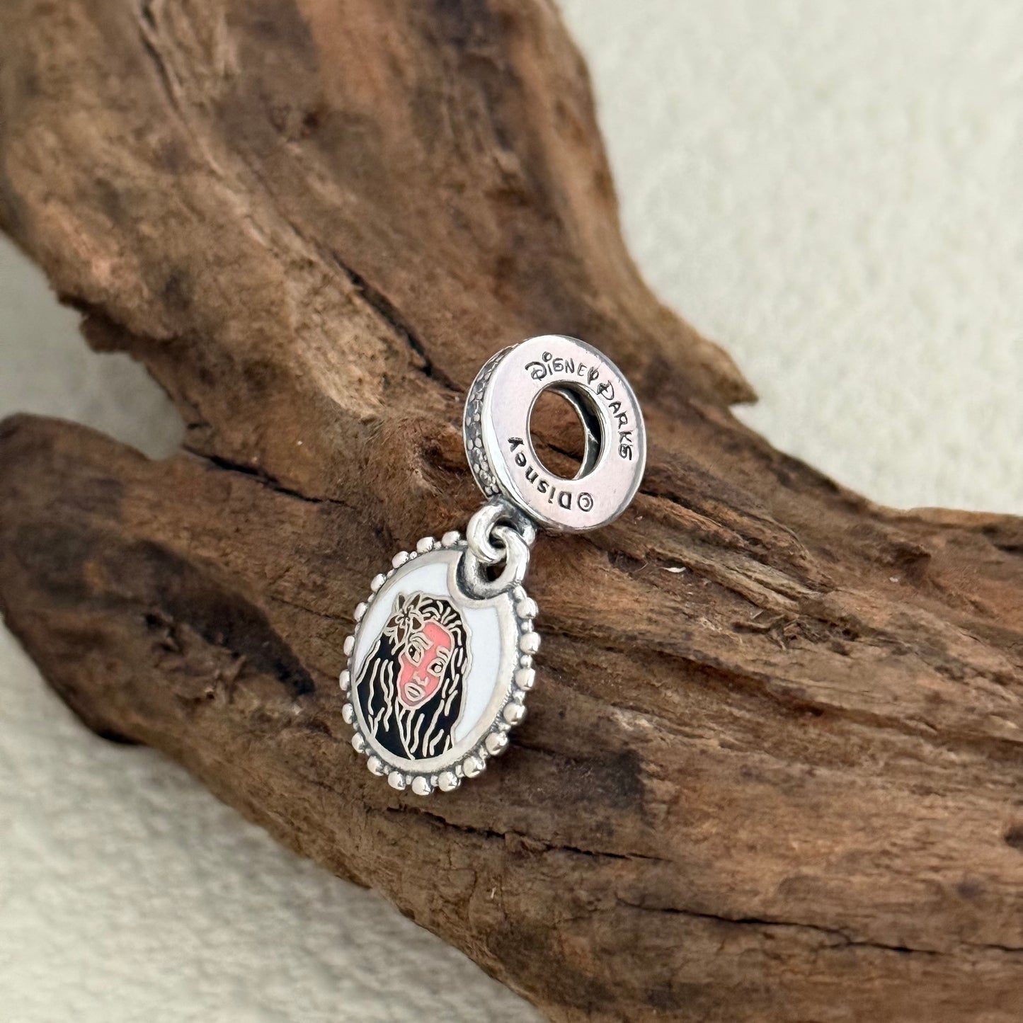 Princess Moana Double Sided Floral Exclusive Dangle Charm for Pandora Bracelet